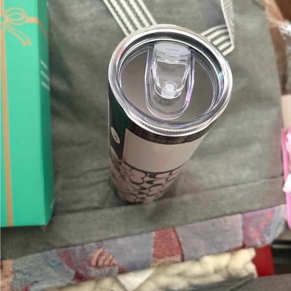 Betty Boop Pink and Black Graphic Skinny Tumbler - Picture 5 of 5